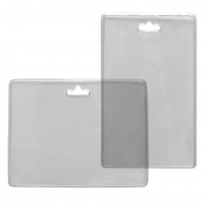 Wholesale Vinyl Transparent Plastic Card Holder, Stock Clear Soft PVC ID  Badge Holder - China Soft Plastic Name Badge Holder and ID Card Holder  price