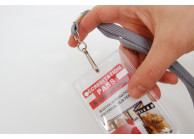 Clear PVC soft badge holder - IDS36.1 (pack of 100)