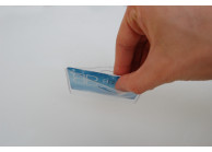 Clear PVC soft badge holder - IDS36.1 (pack of 100)