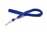 12 mm tube polyester lanyard w/ swivel hook & breakaway feature (pack of 100)