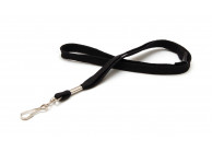 12 mm tube polyester lanyard w/ swivel hook & breakaway feature (pack of 100)