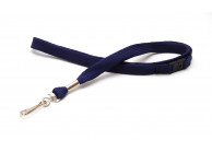 12 mm tube polyester lanyard w/ swivel hook & breakaway feature (pack of 100)