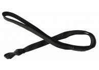 12 mm tube polyester lanyard w/ no twist hook & breakaway feature (pack of 100)