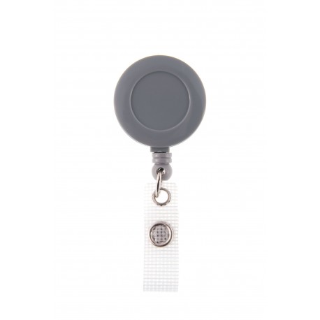 Enrouleur oval attache badge - accroche métal - IDS970 (lot de 100) -  Sogedex