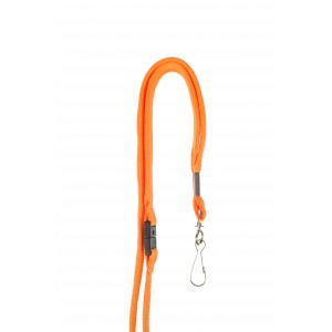 12 mm tube polyester lanyard w/ swivel hook & breakaway feature (pack of 100)