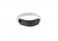 Plastic vinyl wide-face type wristband - matt (pack of 100)