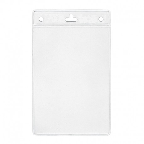 Porte-badge A6 souple transparent (lot de 100)