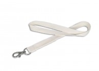 15mm flat bamboo lanyard with nickel-free metal hook