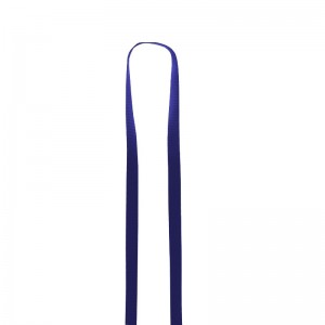 10 mm flat economic lanyard - Without fastener - Royal blue (pack of 100)