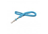 12 mm tube polyester lanyard with swivel hook (pack of 100)