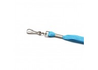 12 mm tube polyester lanyard with swivel hook (pack of 100)