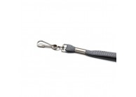 12 mm tube polyester lanyard with swivel hook (pack of 100)