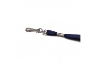 12 mm tube polyester lanyard with swivel hook (pack of 100)