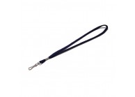 12 mm tube polyester lanyard with swivel hook (pack of 100)