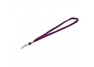 12 mm tube polyester lanyard with swivel hook (pack of 100)