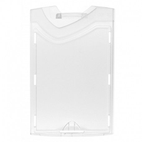 Porte-badge transparent (recto) / translucide (verso) IDX 150