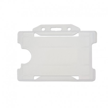 Porte-badges antimicrobien transparent – horizontal (lot de 100)