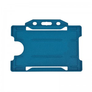 Detectable Plastic Badge Holder - Blue - Landscape (Pack of 100)