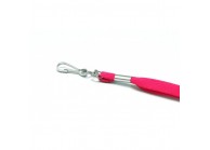 12 mm tube polyester lanyard with swivel hook (pack of 100)