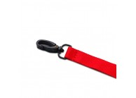 15 mm ribbed polyester lanyard with plastic hook (pack of 100)