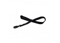 15 mm ribbed polyester lanyard with plastic hook (pack of 100)