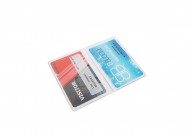 2 pouches vinyle card holder - IDP52 (pack of 100)