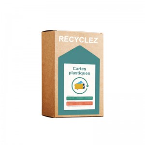Recycling-Box für Plastikkarten (pro Einheit)