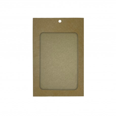 A6 badge holder in ecological cardboard (set of 100) - Sogedex