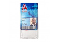 Porte-badge extraction facile pour une carte (lot de 100)