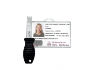 Lockable or definitively lockable ID holder IDS76+