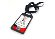 All-in-One Retractable Lanyard + Badge Holder (Pack of 50)