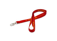 Recycelte Express-PET-Lanyards - 15 mm (100 Stück)