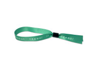 Personalized Satin Wristband with secure clasp (pack of 100)