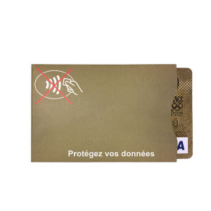 Porte-carte souple anti RFID - IDP protect  (lot de 100)