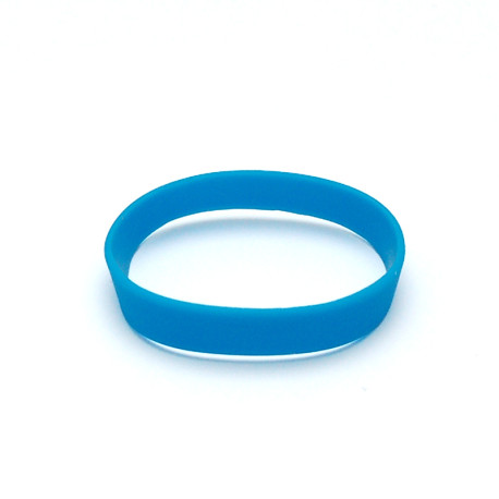 Silicone wristbands - without marking - child size (pack of 100)