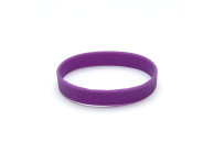 Silicone wristbands - without marking - child size (pack of 100)