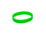 Silicone wristbands - without marking - child size (pack of 100)