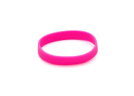 Silicone wristbands - without marking - child size (pack of 100)