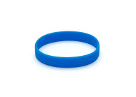 Silicone wristbands - without marking - child size (pack of 100)