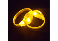 Sound triggered LED lighting wristband  (by unit)