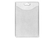 Thick vinyl badge holder - IDS34 (pack of 100)