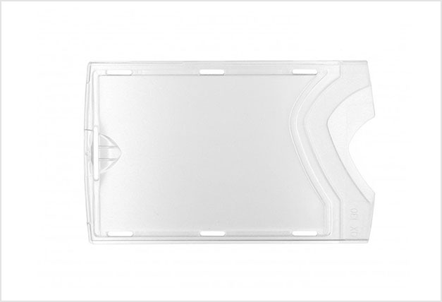 Etui de protection pour carte bancaire PVC lisse 20/100e - Cristal -  Papeterie Michel