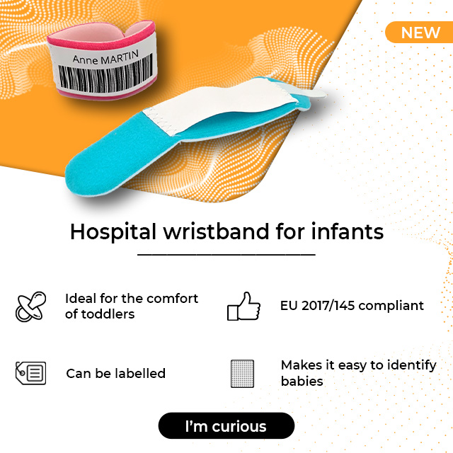 Hospital wristband  for infants